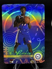 2025-26 Topps Match Attax VJ Edgecombe Blue Common#123 Rookie Philadelphia 76ers