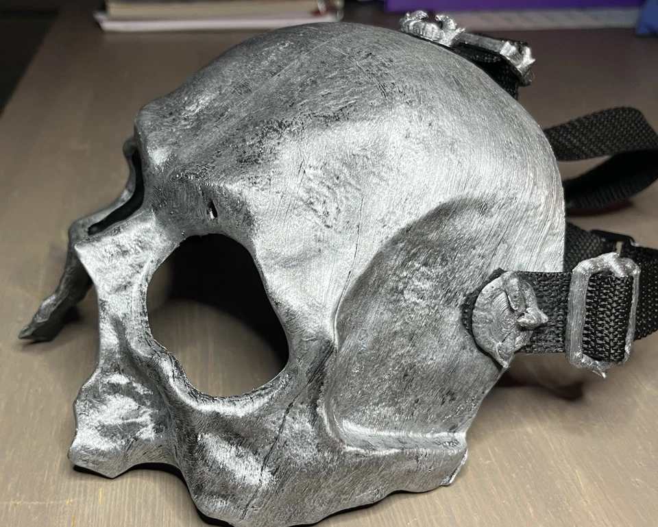 Papa V Perpetua Ghost 3D Printed Mask -Skeleta Skeletour Ritual Cosplay - Image 4 of 4