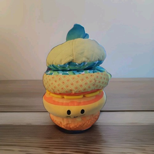 Melissa & Doug Multi-Sensory Pineapple Soft Infant Stacking Toy - Picture 1 of 2