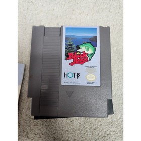 The Black Bass Vintage Nintendo NES Game Tested & Working Game w/ Manual