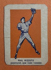 1951 Wheaties Phil Rizzuto Cut Out