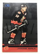 Jarome Iginla 2002-03 Pacific Heads Up #16 BLUE PARALLEL SP FLAMES /240