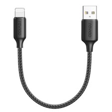Image of iPhone Short Cable, [Mfi Certified] 2.4A USB A to Apple Charger Cable 15/30/50cm