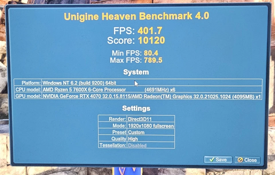PC económica personalizada AMD Ryzen 5 7600X 16 GB RAM 1 TB NVME NVIDIA GeForce RTX 4070 FE Foto 4 de 4