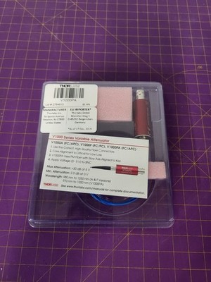 Thorlabs V1000PA Electronic Variable Optical Attenuator, PM Fiber, 970 to 1550 n