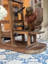 Signed Roy Pace 2000 Tennessee Folk Art Woodcarving – Craftsman Workshop! RARE!