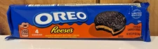 OREO REESES (2025 Limited Edition) 4 COOKIES, 2 OZ, IN HAND READY TO SHIP - NEW