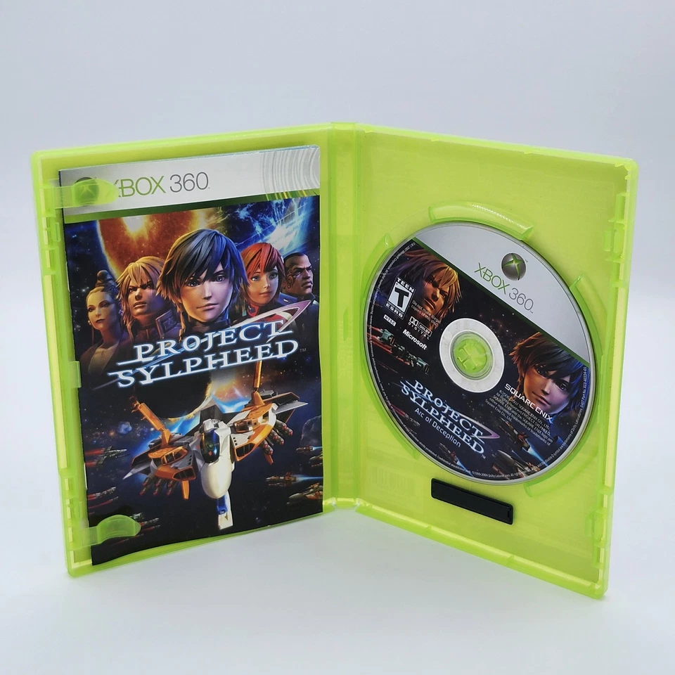 Project Sylpheed: Arc of Deception Microsoft Xbox 360 X360 Complete CIB - Image 3 of 3