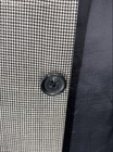 Kasper Mens Gray Houndstooth Wool Single-Breasted Three-Button Blazer Size 2X — photo 4