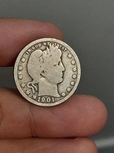 1901 Barber Quarter