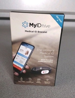 My ID Hive Ultimate Medical ID System Medical ID Bracelet NEW