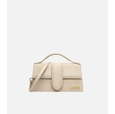 Borsa Jacquemus Le Grand Bambino Crossbody beige scuro