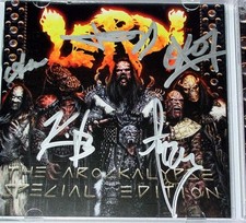 Arockalypse Signed Autographed CD Cover