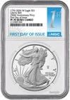 1776 - 2026 W Proof $1 American Silver Eagle NGC PF70 Privy First Day Issue FDOI