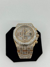 Audemars Piguet Royal Oak Offshore 18k Rose Gold Diamonds The Brick