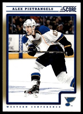 2012-13 Score Gold Rush Alex Pietrangelo St. Louis Blues #406