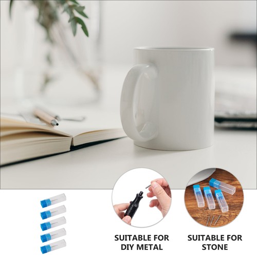 5 Pezzi Accessori Smerigliatrice Elettrica Mini Punte Smerigliatrice Fresa per Trapano Pressa - Foto 7 di 12