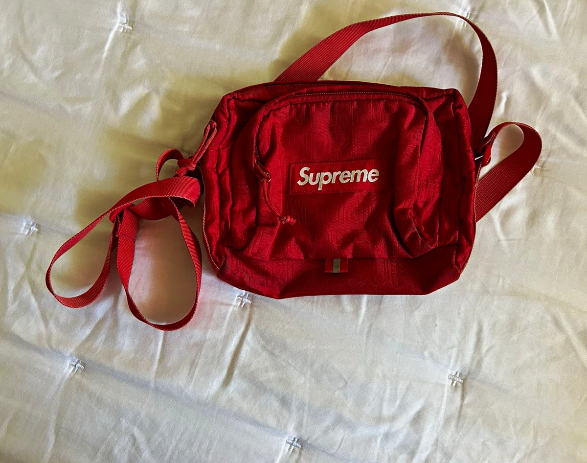 Supreme Red Bags for Men for sale - eBay