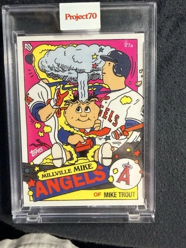 MIKE TROUT Ermsy Topps PROJECT 70 Card 357 Millville Mike Garbage Pail Kids GPK