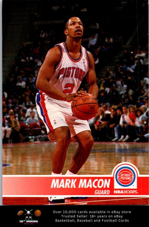 1994-95 Hoops BASKETBALL #61 Mark Macon