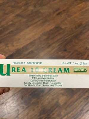Stratus Urea 10% Cream Softens & Moisturizes Severe Dry Skin Gentle Smooth 3 oz
