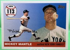 MICKEY MANTLE  2006 TOPPS  #MHR113   NEW YORK YANKEES