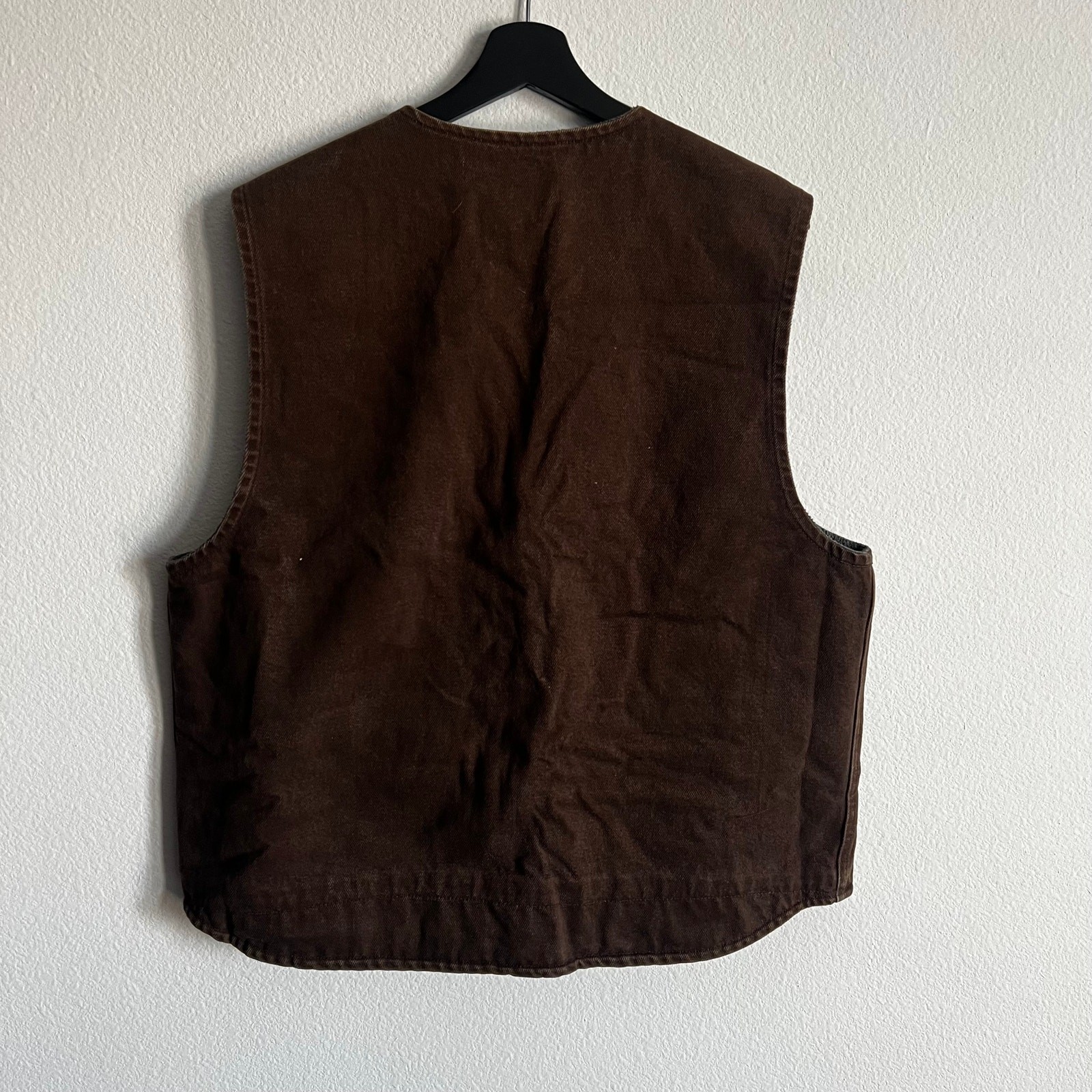 Carhartt V19 DKB brown work wear vest - Gem