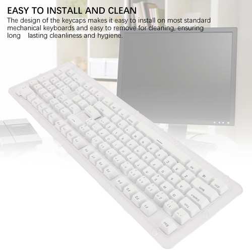 110 Keys Keyboard Keycaps Brazilian Portuguese Mechanical Keyboard Translucent - Picture 19 of 24