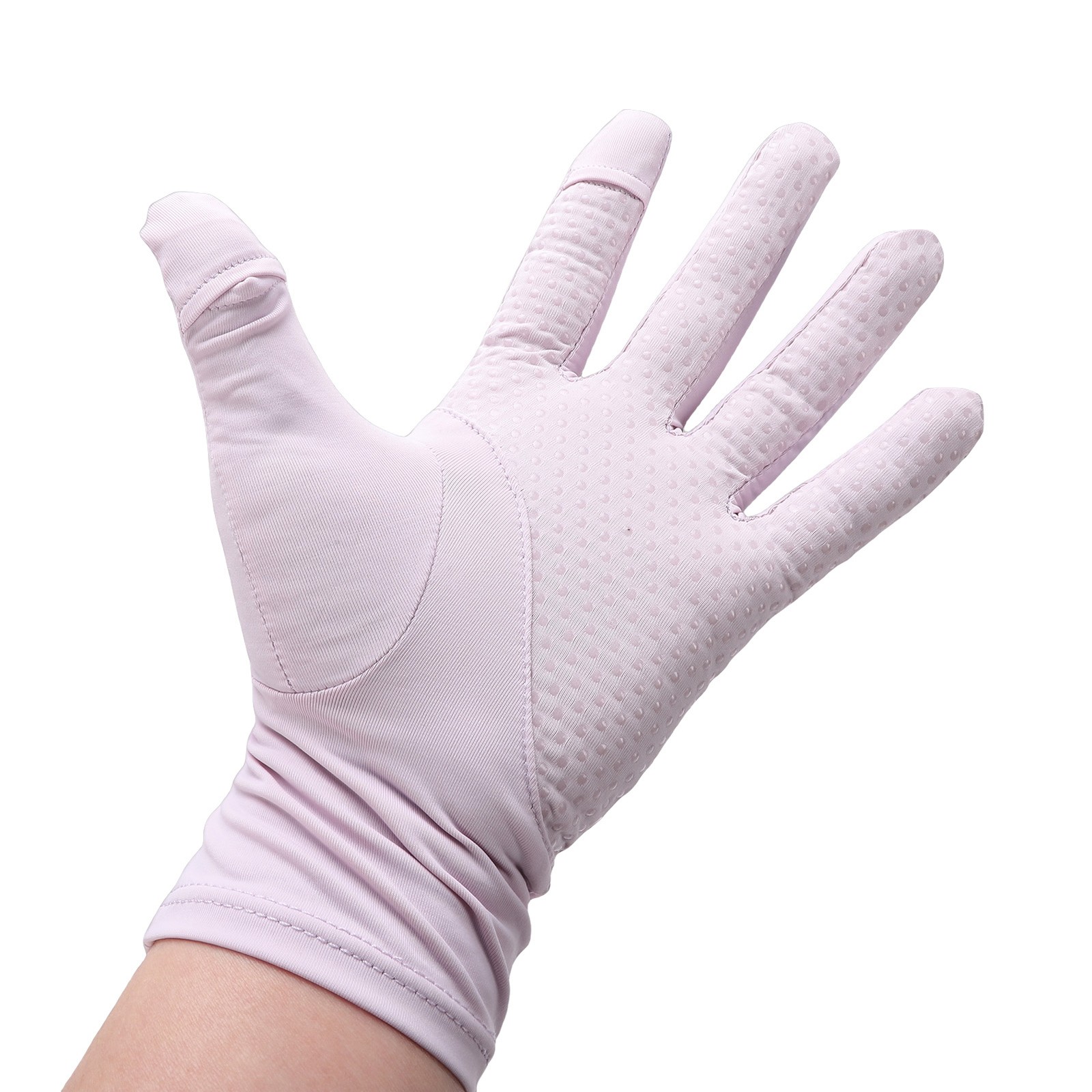 Ice Silk For Women UPF50+ Sun Proof Touchscreen Summer Outdoor Wit