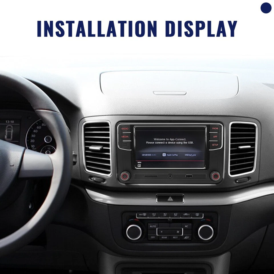 NONAME RCD330 5614 RCD340G radio Stereo CarPlay Android Auto AUX Für PQ VW DE - Bild 4 von 4