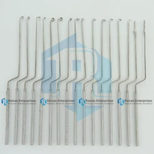 Hardy Pituitary Neuro Curettes Set Of 16 Surgical Instruments Transsphenoidal