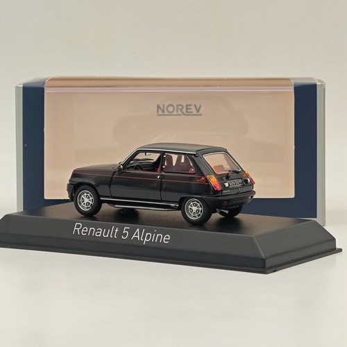 1/43 Norev Renault 5 Alpine 1977 Black Diecast Model Cars Limited Collection - Picture 5 of 7