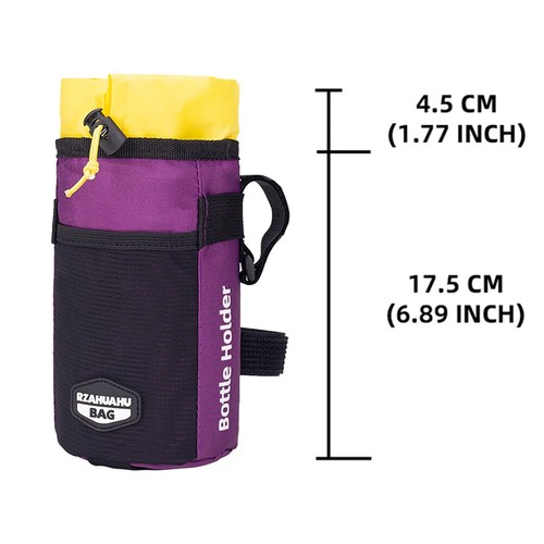 Borsa borraccia bicicletta porta borraccia bicicletta borsa manubrio bici - Foto 24 di 26