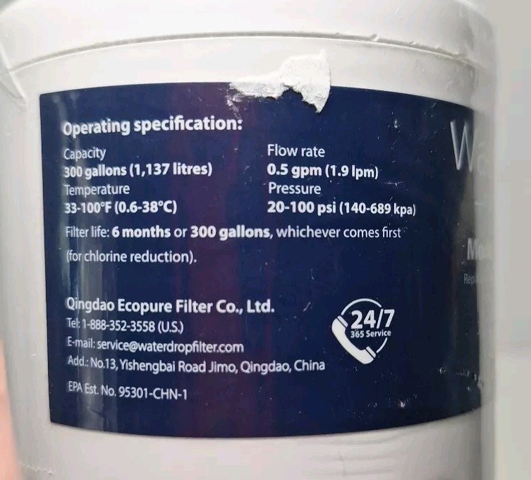 Waterdrop Plus WDPF14, Maytag UKF7003 Water Filter New Sealed eBay