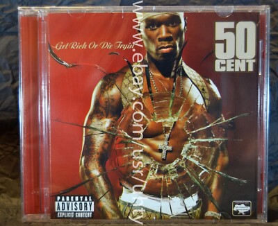 50 CENT DEBUT GET RICH OR DIE TRYIN RARE UKR ORIGINAL CD EMINEM DR.DRE GANGSTAv2