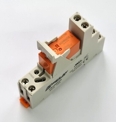 SCHRACK | Relais 12 VDC | RT424012 | 2 Wechsler | Steckrelais + Sockel 12V  12DC