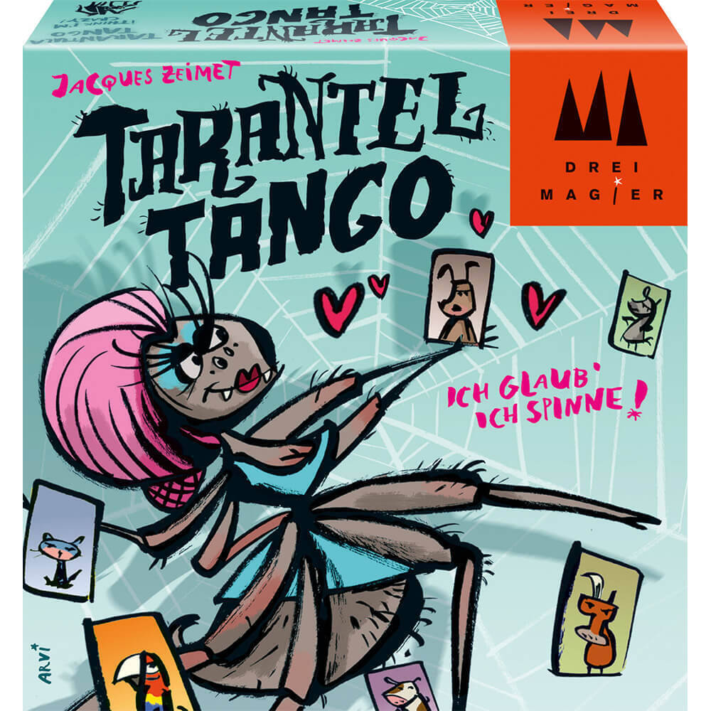 Schmidt Spiele Tarantula Tango Tarantel Tango 120 Carte Animali Gioco da tavolo