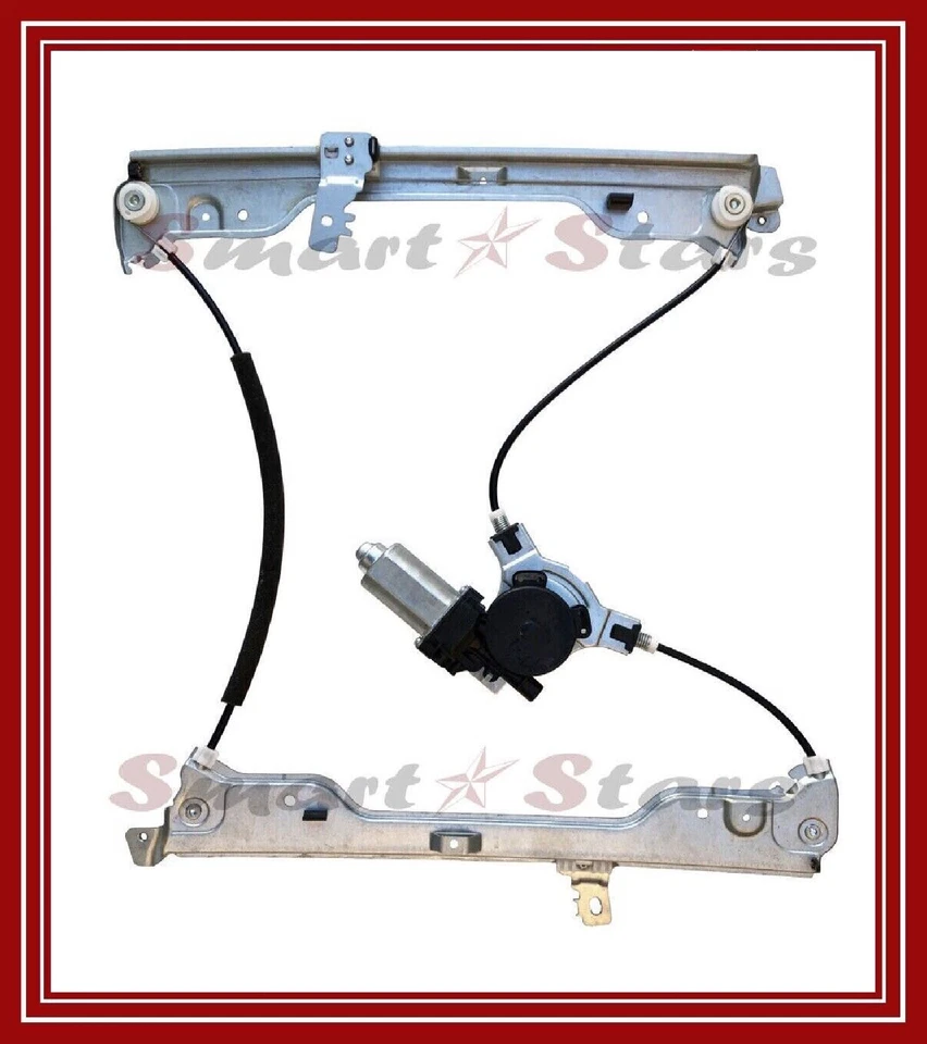 FOR NISSAN QASHQAI MK1 FRONT RIGHT DRIVER SIDE WINDOW REGULATOR WITH MOTOR 07-13 - Image 2 of 4