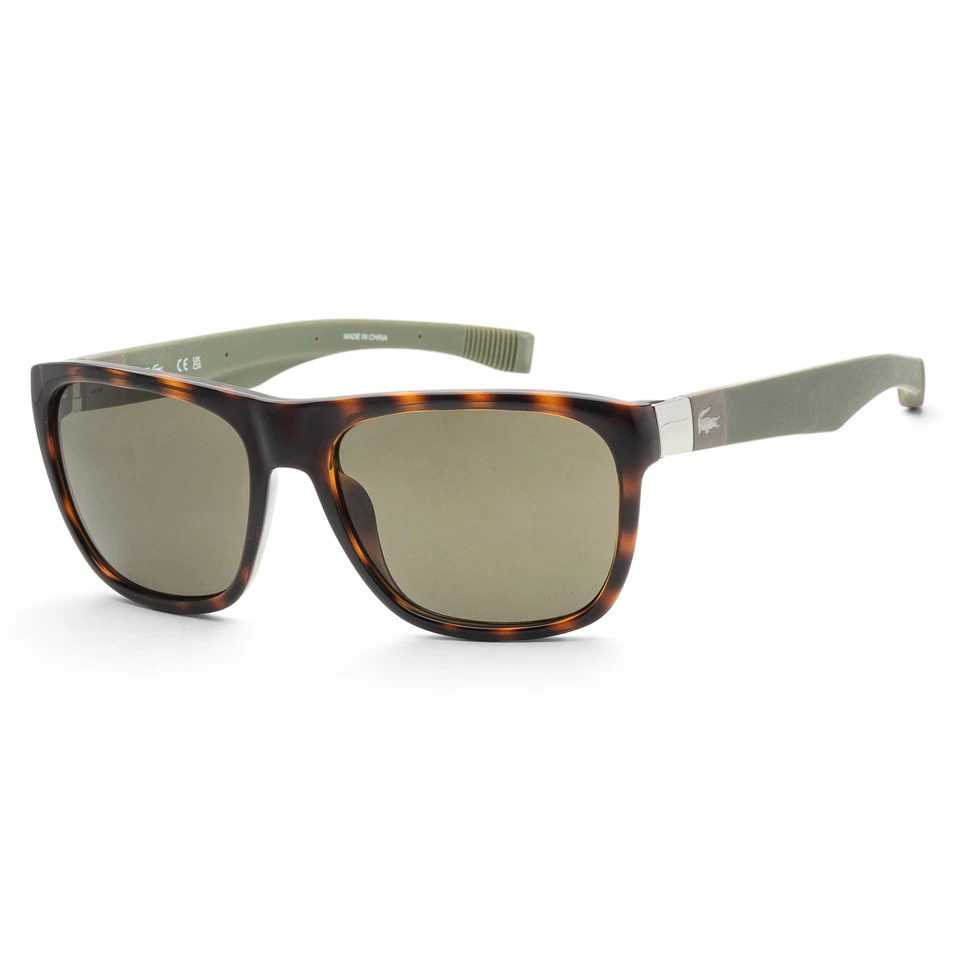 Gafas de sol Lacoste unisex de moda 55 mm Habana oscura L664S-220-55