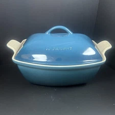 Le Creuset 4.5 Qt. Heritage Deep Covered Rectangular Baker | Marseille SRS8