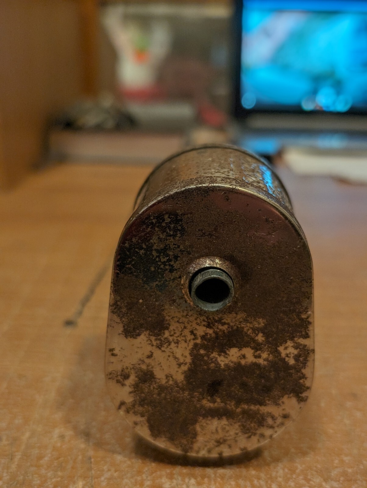 Vintage Boston Ever Handy Mount Pencil Sharpener Manual Crank 1950s