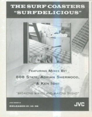 SFBK92 WERBUNG 7X5 DIE SURFUNTERSETZER : SURFDELICIOUS
