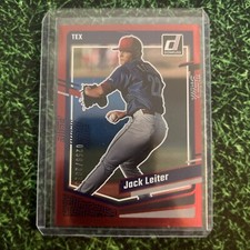 2022 Donruss Holo Red #118 Jack Leiter /2023