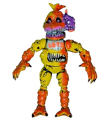 Toy Chica Png - Scary Chica Five Nights At Freddy's, Transparent