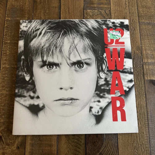 U2 - WAR LP (1983) ORIG 1ST PRESS ISLAND 90067-1 SRC PURPLE LABEL