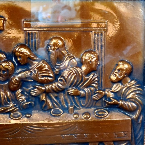 Tornio Vintage Accessorio da Parete Ultima Cena 3D Religioso - Foto 3 di 7