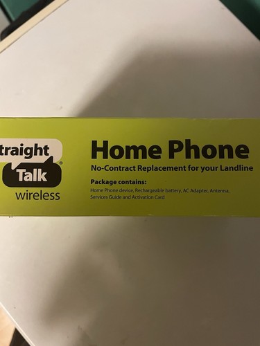 Straight Talk Wireless Portable Home Phone Service H226C New - Zdjęcie 8 z 17