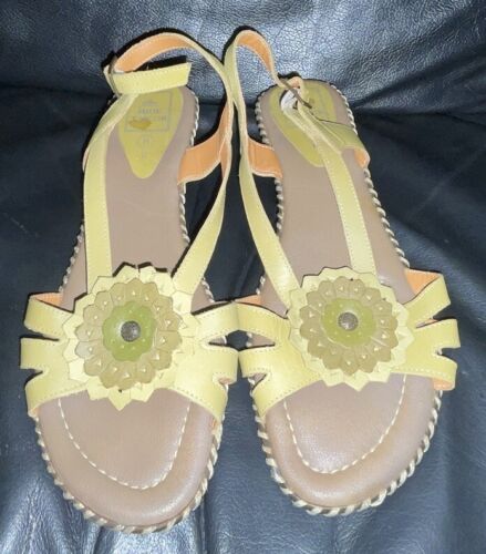 DAMEN GRÖSSE 8E OLIVGRÜN RIEMENSANDALEN DER SCHUHSCHNEIDER MINIMALE ABNUTZUNG - Bild 2 von 9
