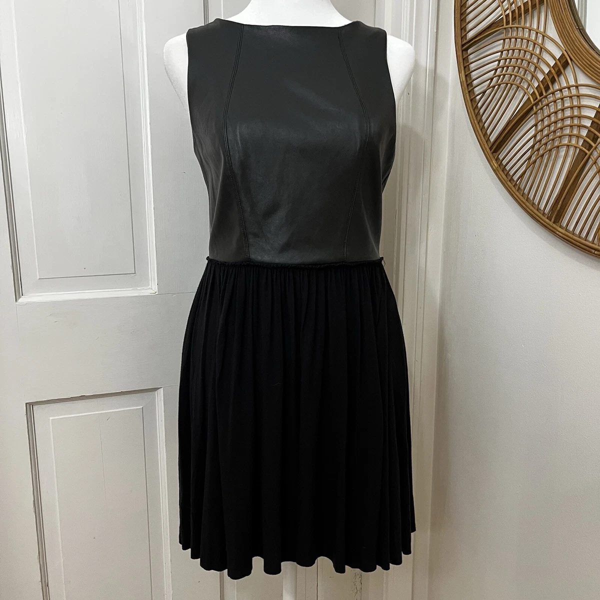 green emerald velvet dress Dark Marsala Faux Leather Front Zipper Mini Dress main image 0