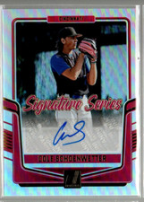 2024 Donruss Signature Series Cole Schoenwetter Auto 